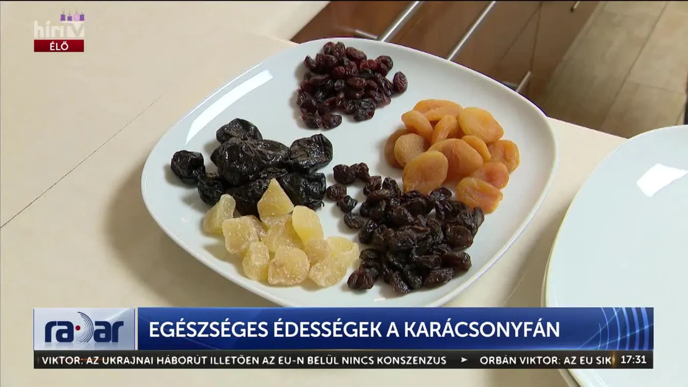 Radar – Egészséges édességek a karácsonyfán