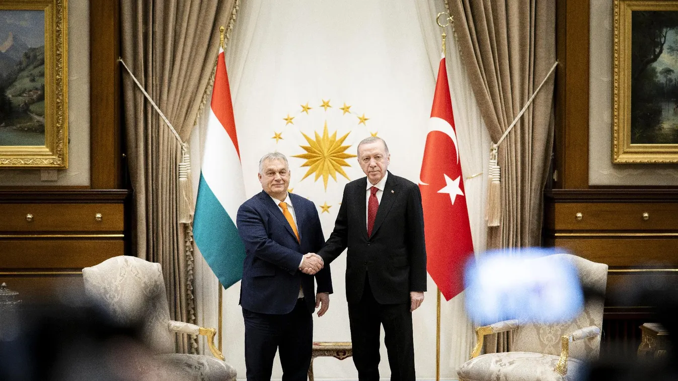 Az ukrajnai és a közel-keleti béke helyreállításának esélyéről tárgyal Orbán Viktor Ankarában + videó