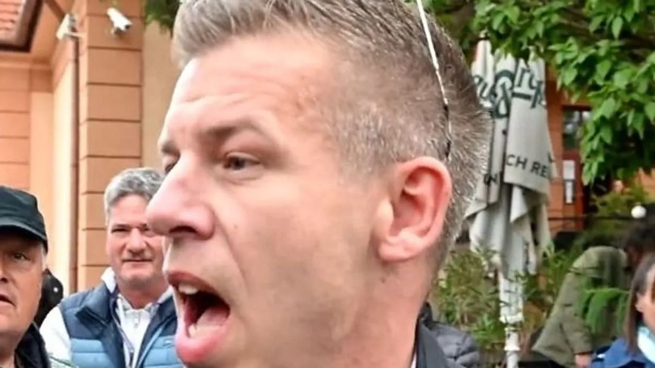 Lebukott Magyar Péter erőszakos embere, aki a Hír TV riporterére támadt + videó