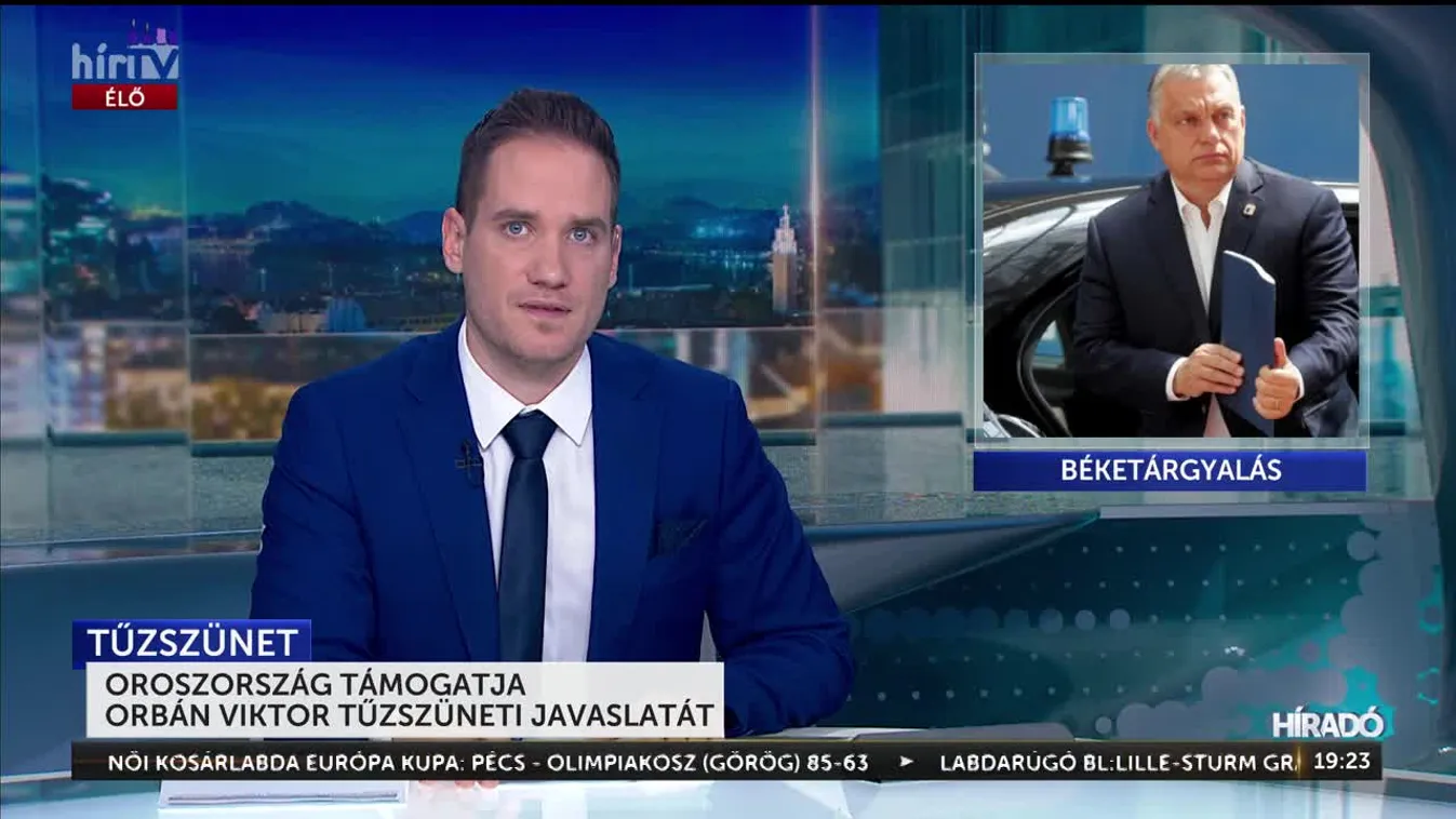 Oroszország támogatja Orbán Viktor tűzszüneti javaslatát