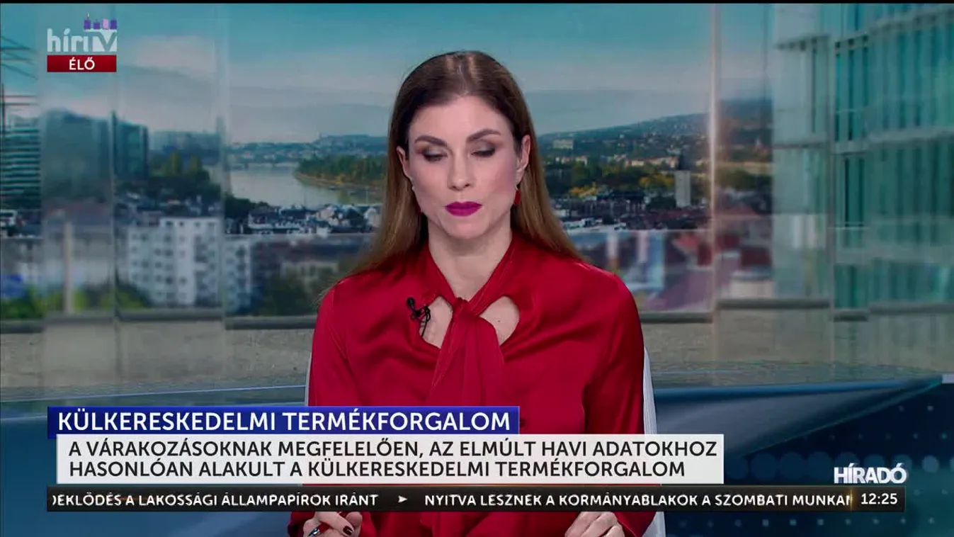 A várakozásoknak megfelelően, az elmúlt havi adatokhoz hasonlóan alakult a külkereskedelmi termékforgalom