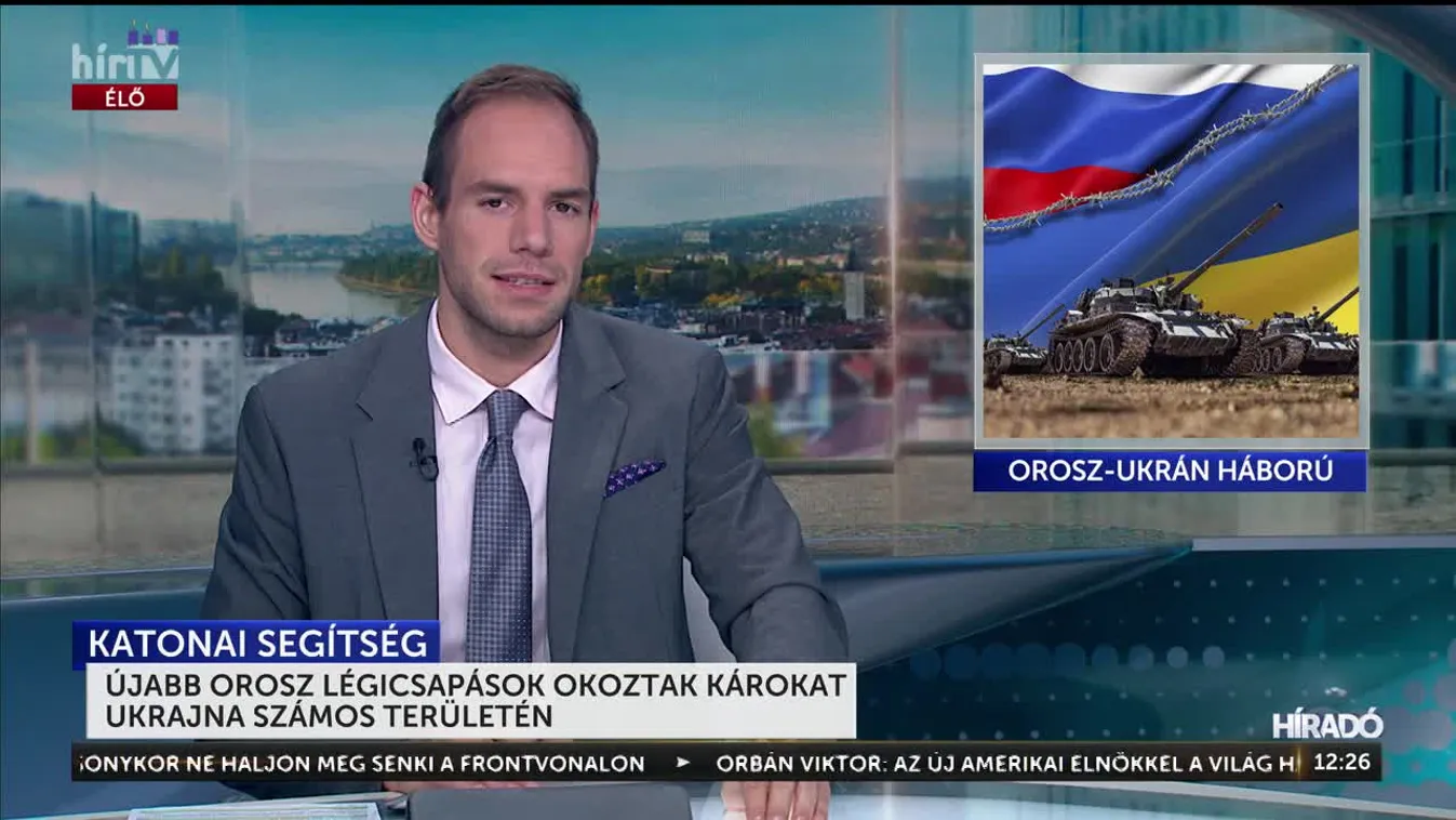 Újabb orosz légicsapások okoztak károkat Ukrajna számos területén