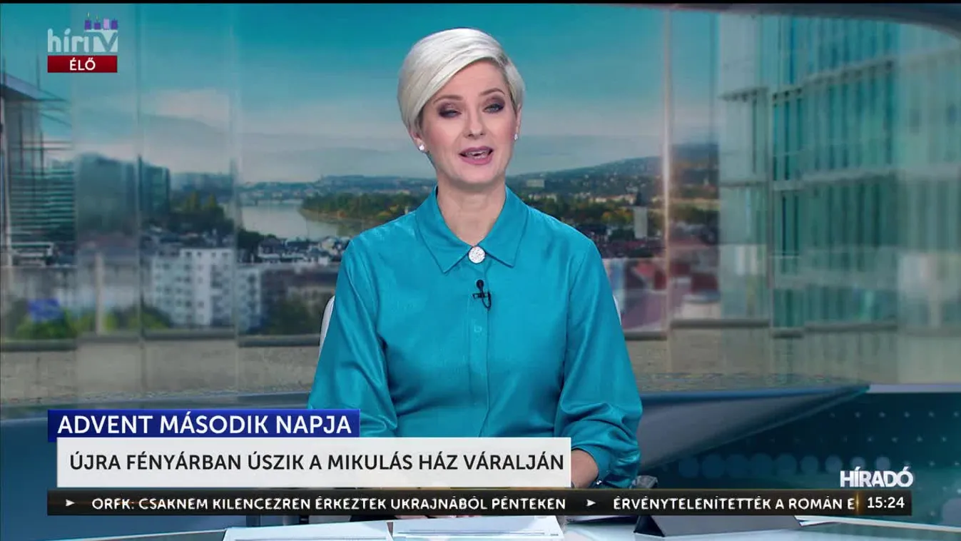 Újra fényárban úszik a Mikulás Ház Váralján