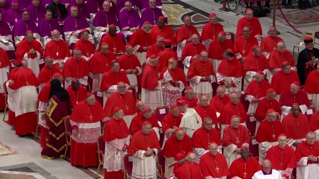 Huszonegy egyházi vezetőt emelt bíborosi rangra Ferenc pápa + videó