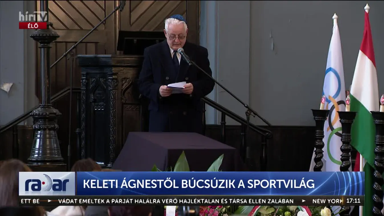 Radar - Keleti Ágnestől búcsúzik a sportvilág