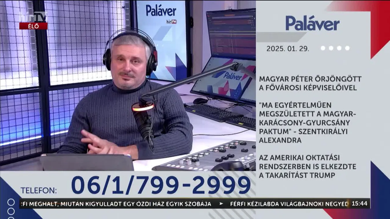 Paláver - Magyar Péter őrjöngött a fővárosi képviselőivel