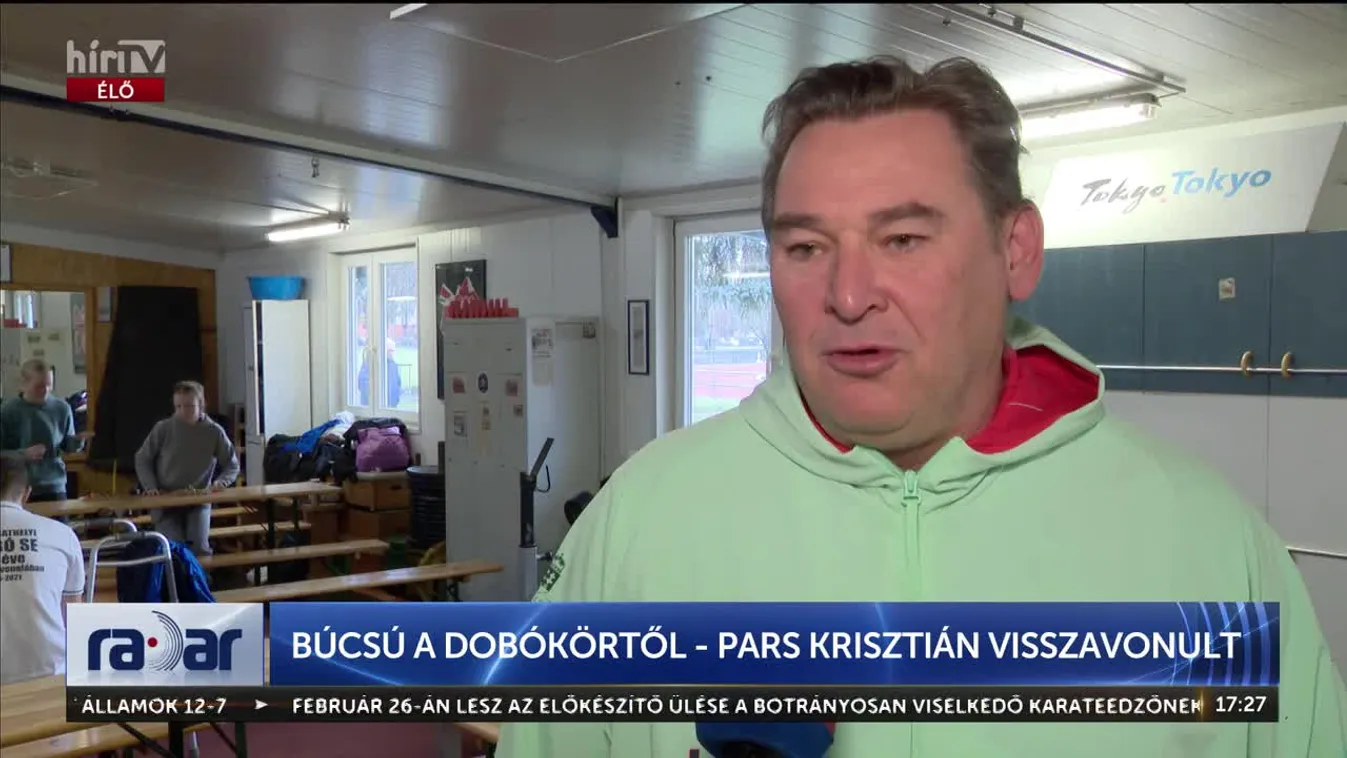 Radar - Búcsú a dobókörtől - Pars Krisztián visszavonul (2025-01-15)