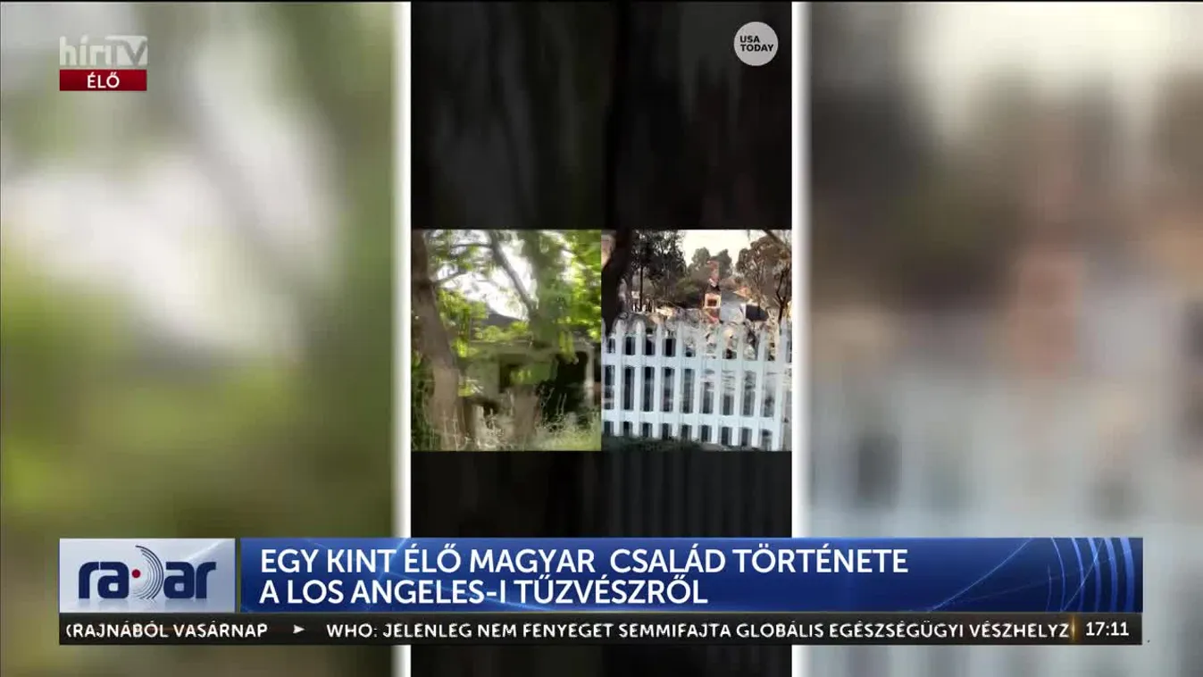 Radar – Egy kint élő magyar család története a Los Angeles-i tűzvészről (2025-01-13)