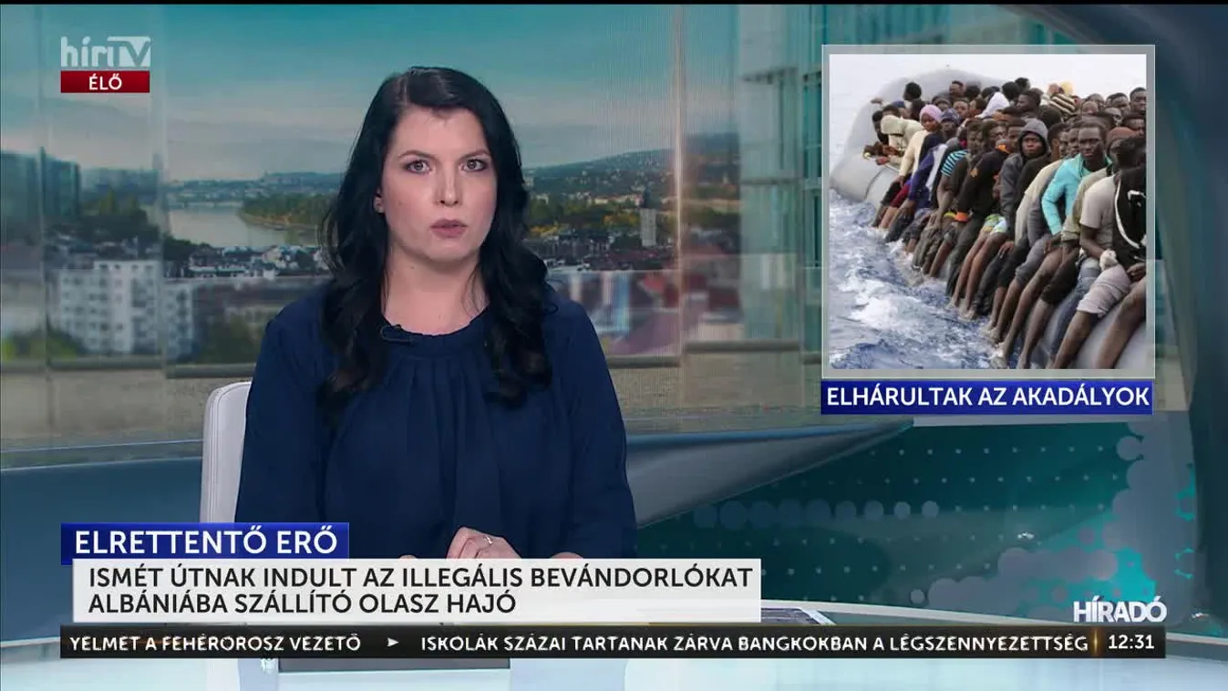 Ismét útnak indult az illegális bevándorlókat Albániába szállító olasz hajó