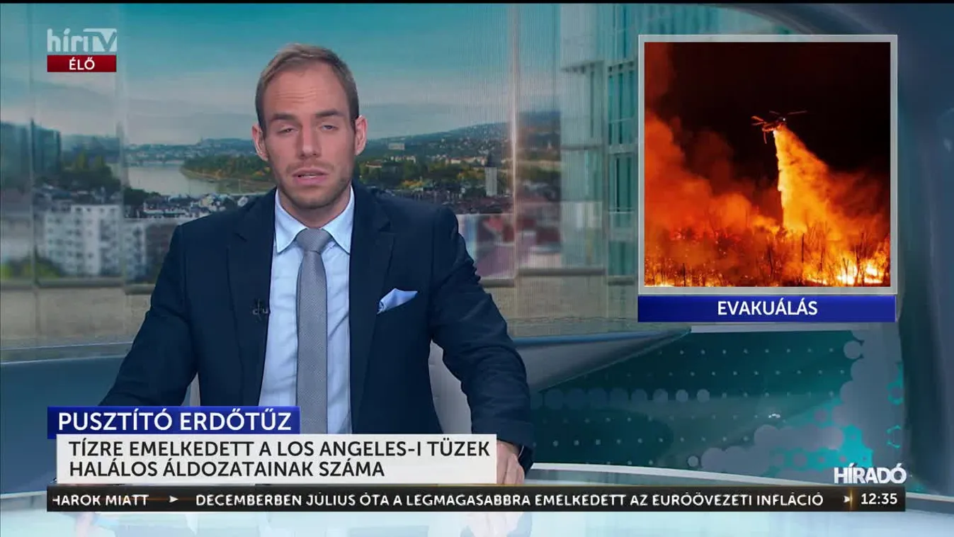 Tízre emelkedett a Los Angeles-i tüzek halálos áldozatainak száma