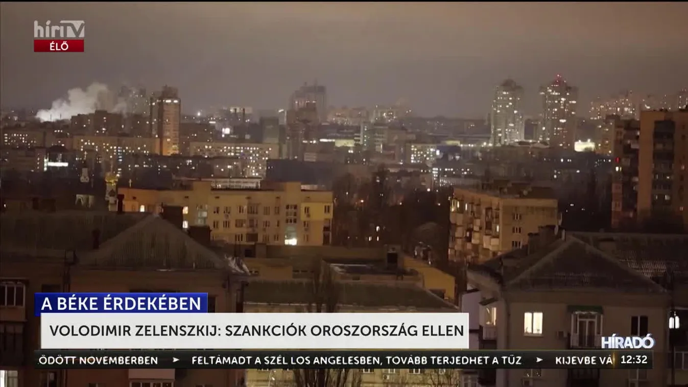 Volodimir Zelenszkij: Szankciók Oroszország ellen