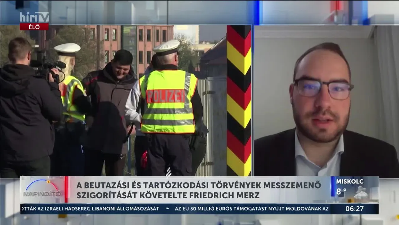 A BEUTAZÁSI ÉS TARTÓZKODÁSI TÖRVÉNYEK MESSZEMENŐ SZIGORÍTÁSÁT KÖVETELTE FRIEDRICH MERZ