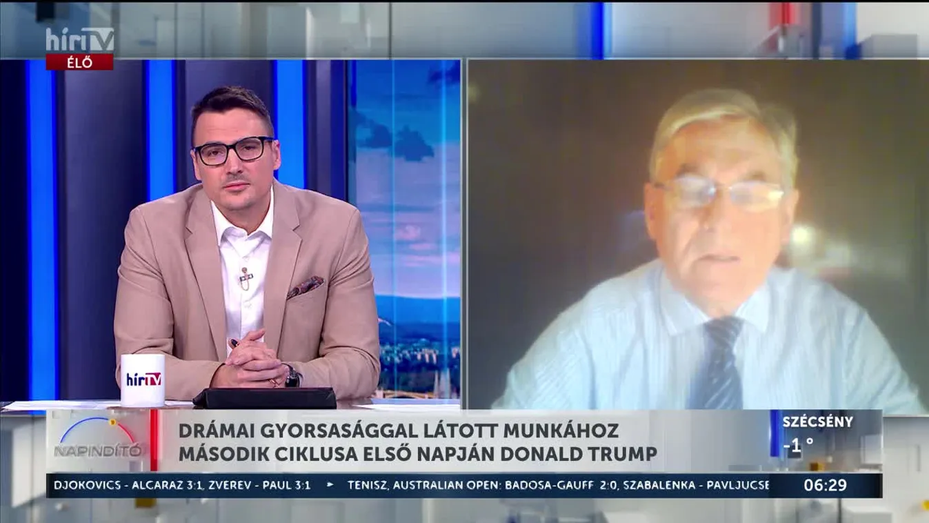 Napindító: Magyarics Tamás (2025. 01.22.)