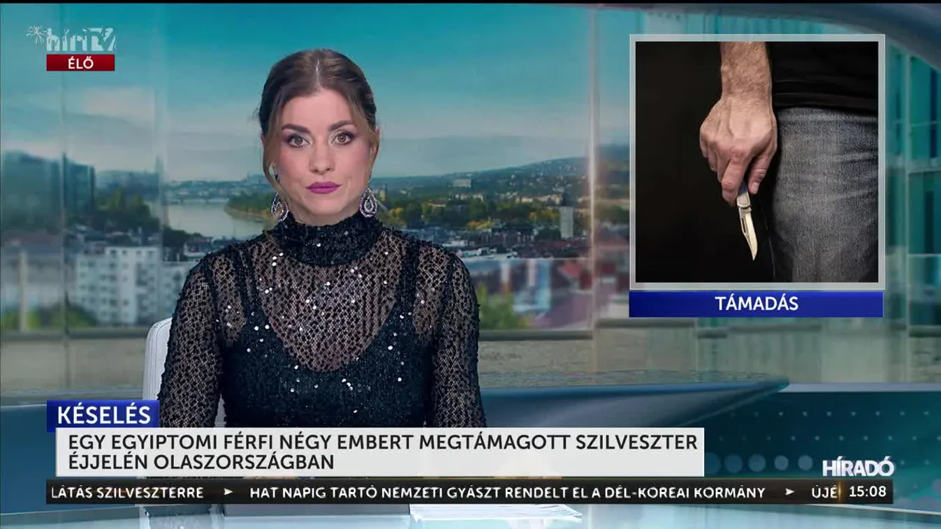 Késsel támadt egy egyiptomi férfi Olaszországban