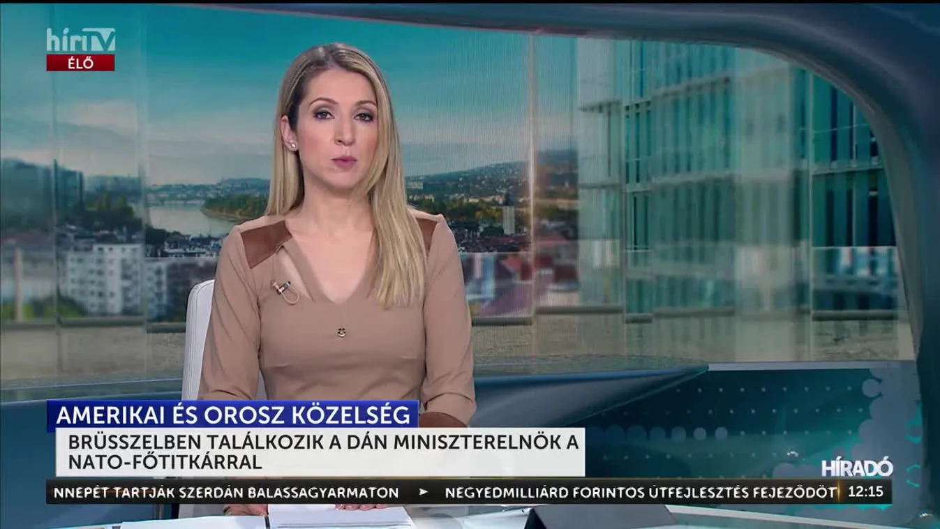 BRÜSSZELBEN TALÁLKOZIK A DÁN MINISZTERELNÖK A NATO-FŐTITKÁRRAL