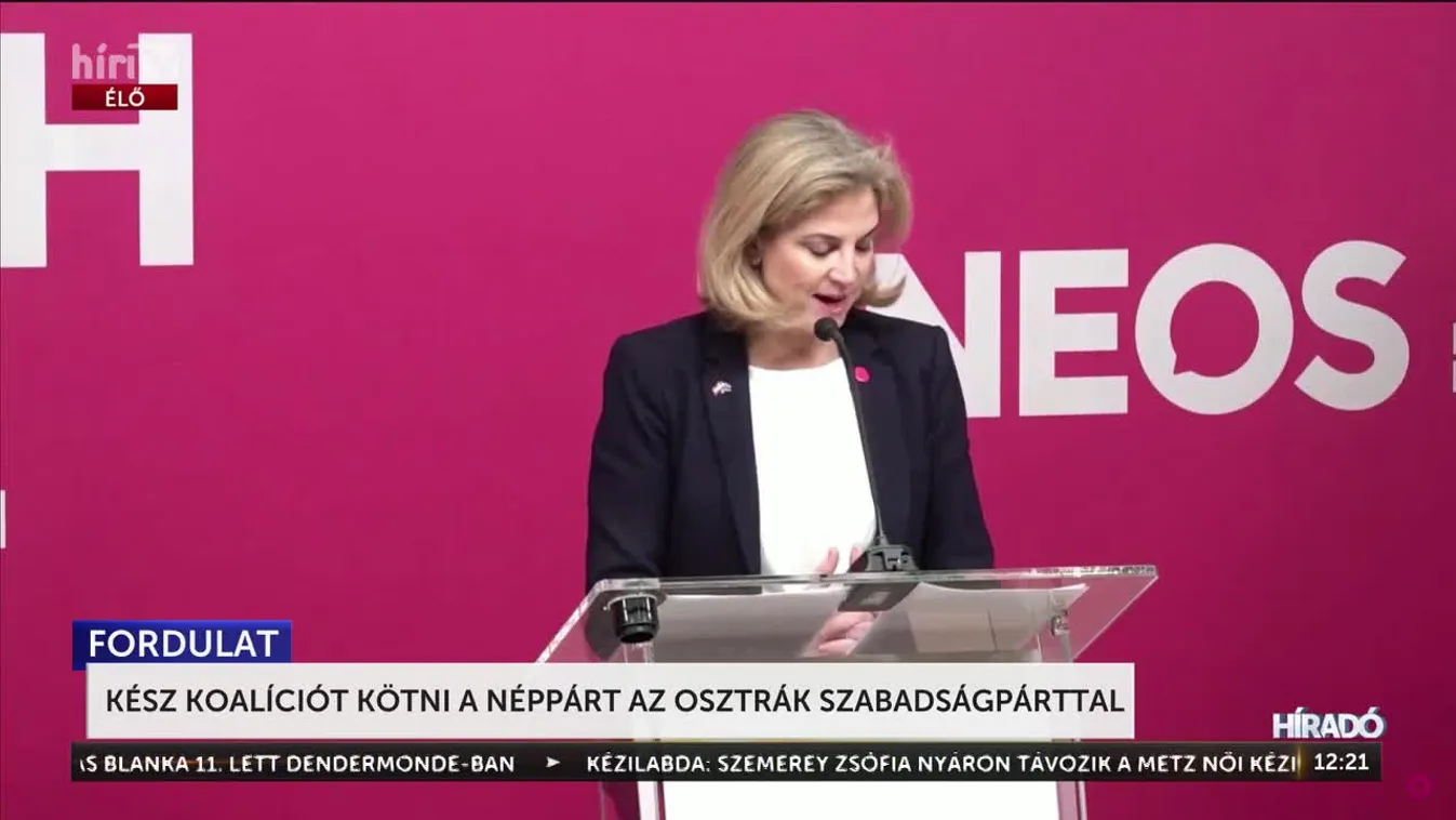 Kész koalíciót kötni a Néppárt az Osztrák Szabadságpárttal