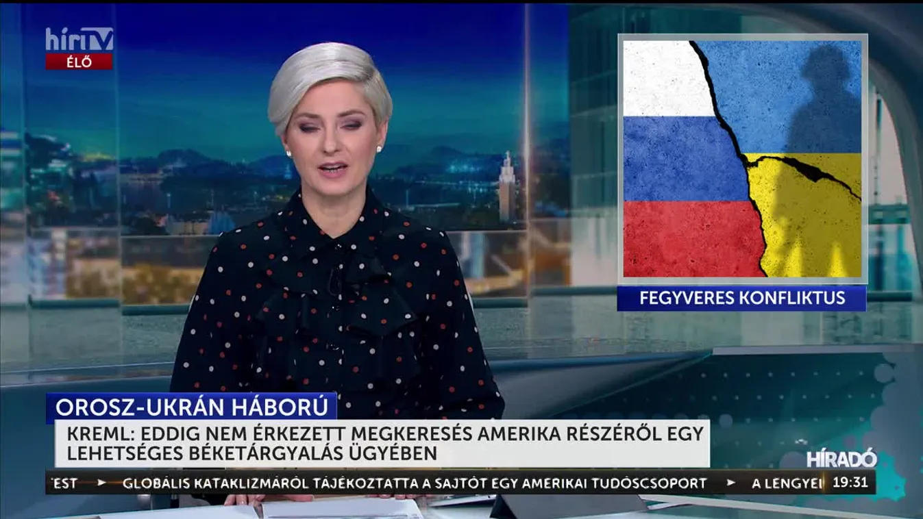 Kreml: Eddig nem érkezett megkeresés Amerika részéről egy lehetséges béketárgyalás