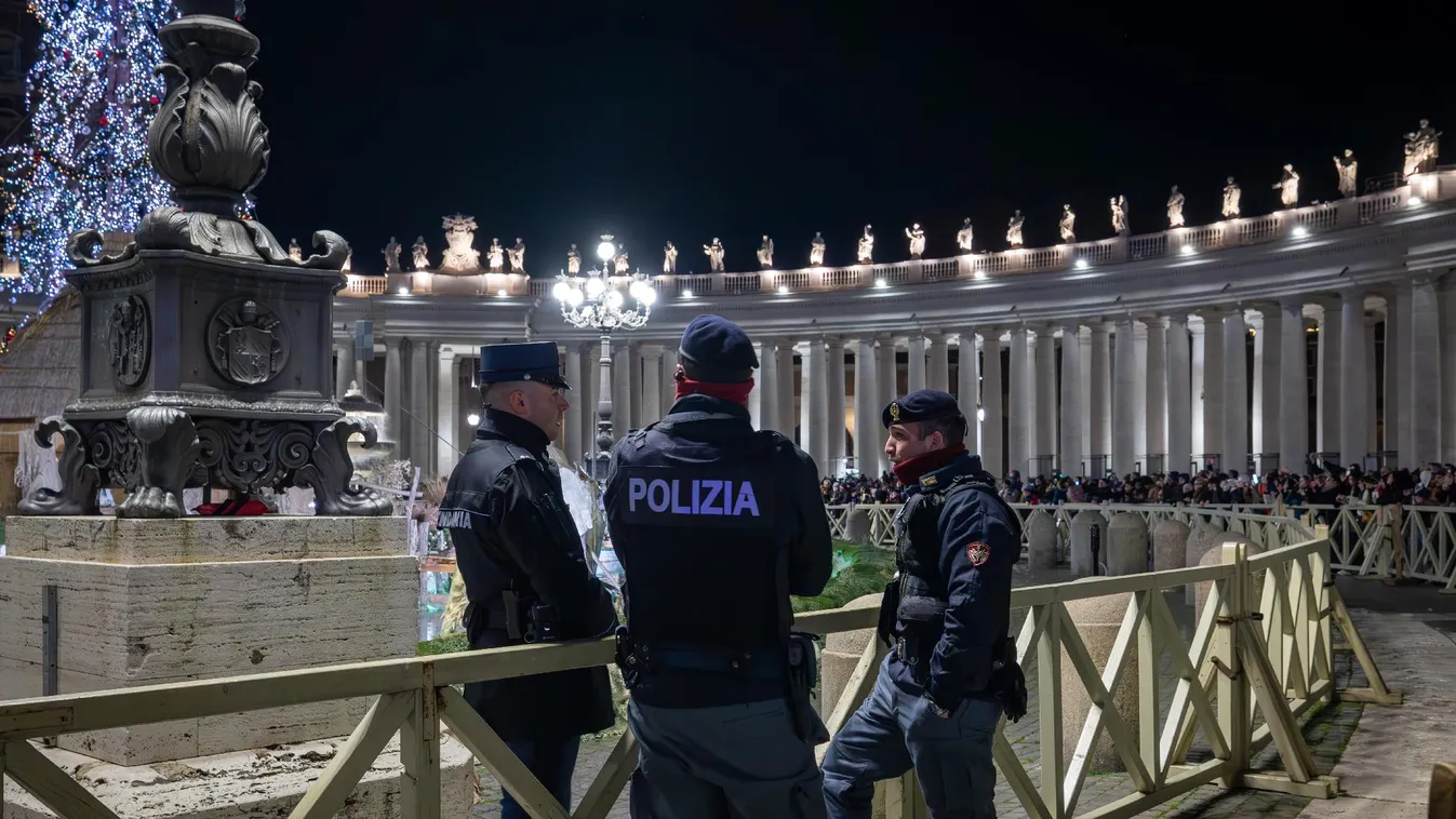 A Vatikán is védi határait az illegális belépőktől + videó
