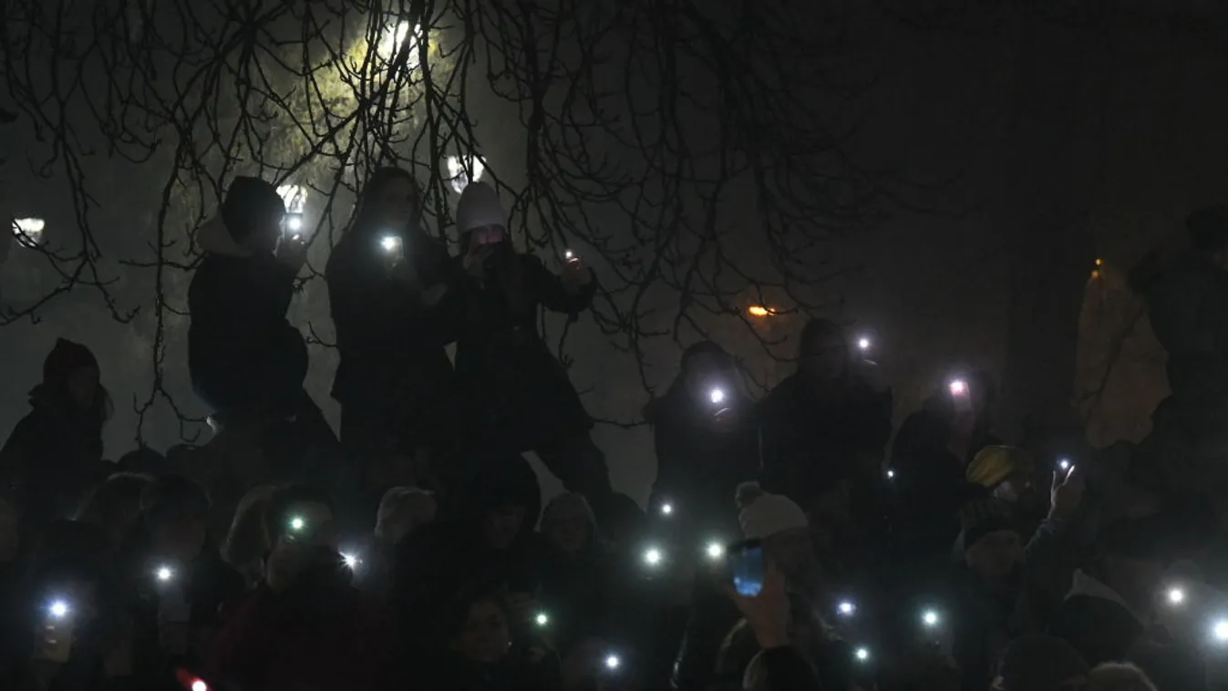 Kormányellenes tiltakozással várta az újévet a szerbiai ellenzék