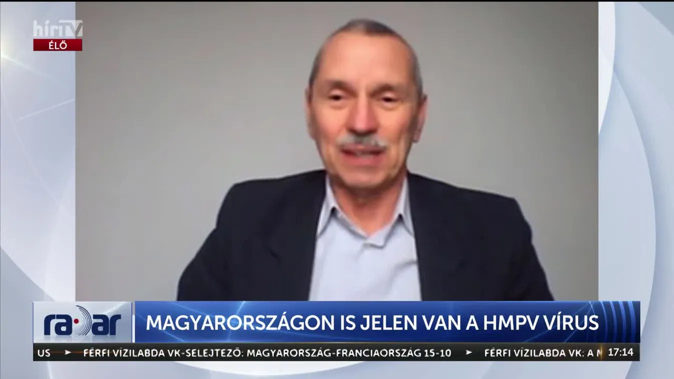 Radar - Magyarországon is jelen van a HMPV vírus (2025-01-08)