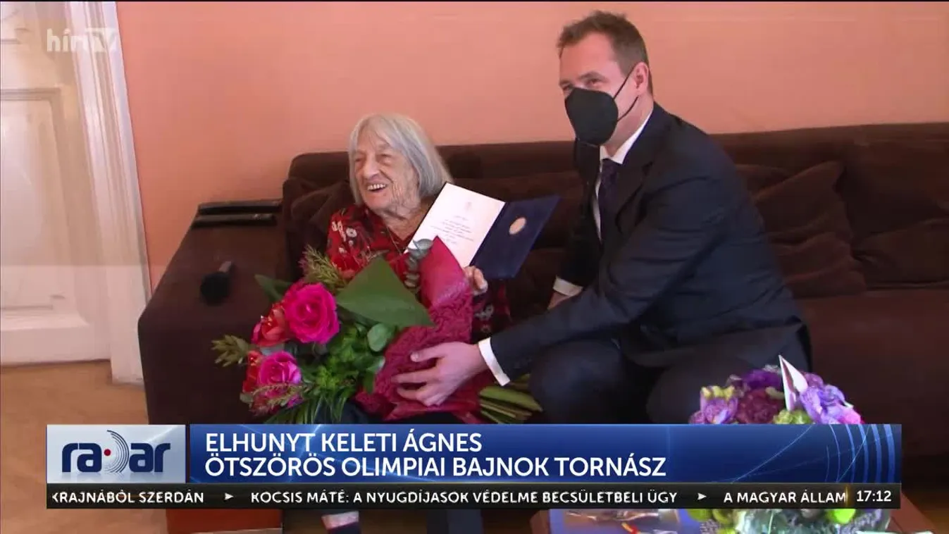 Radar - Elhunyt Keleti Ágnes ötszörös olimpiai bajnok tornász