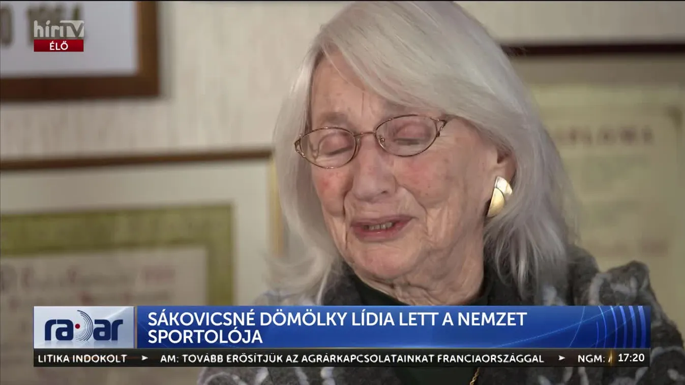Radar - Sákovicsné Dömölky Lidia lett a nemzet sportolója (2025-01-28)