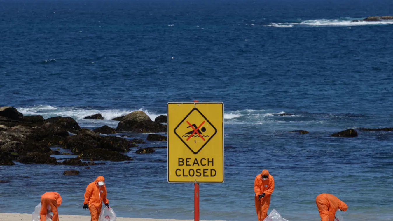 Rajtélyes hulladékok miatt le kellett zárni Sydney több népszerű strandját