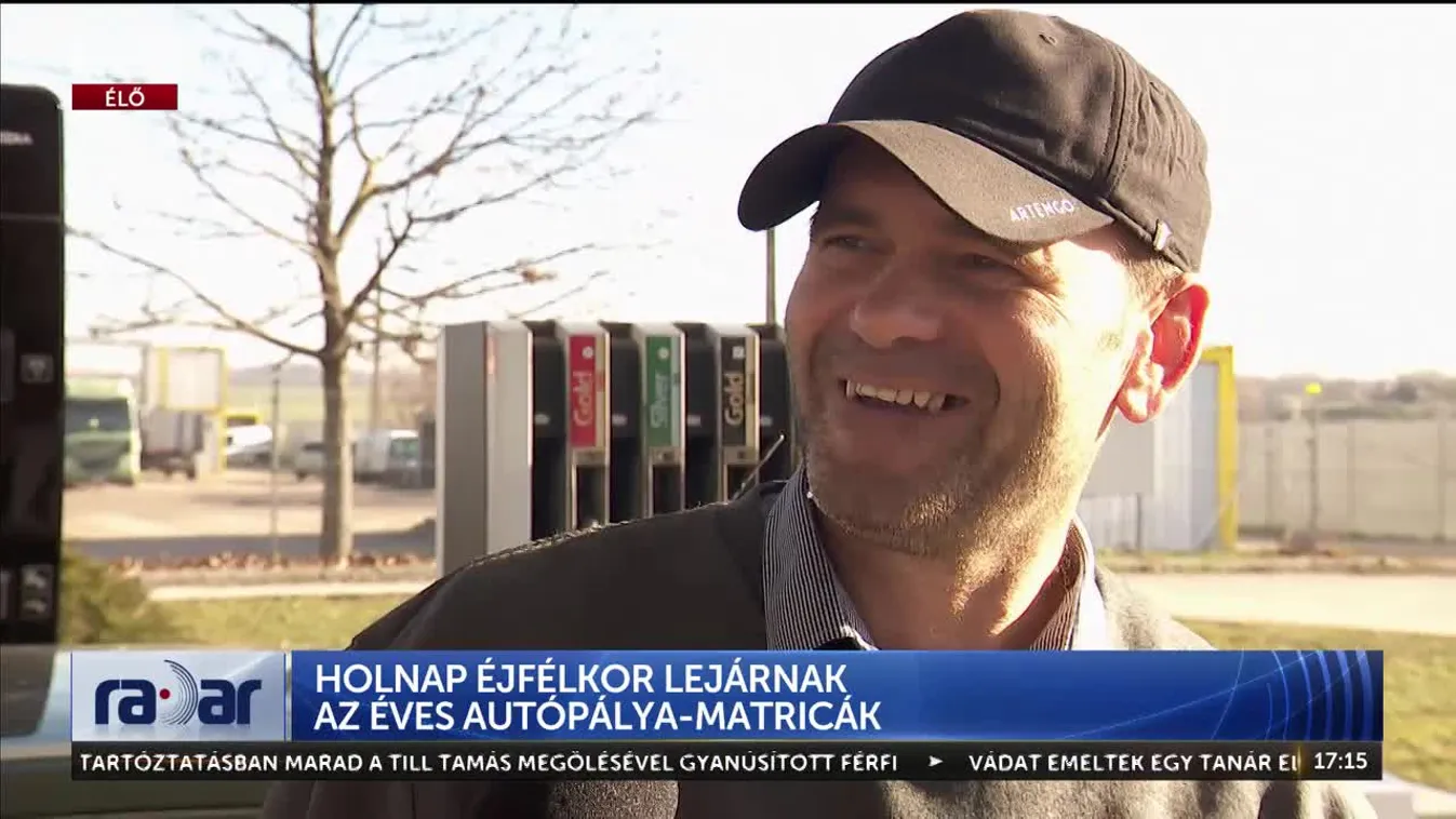 Radar - Holnap éjfélkor lejárnak az éves autópálya-matricák