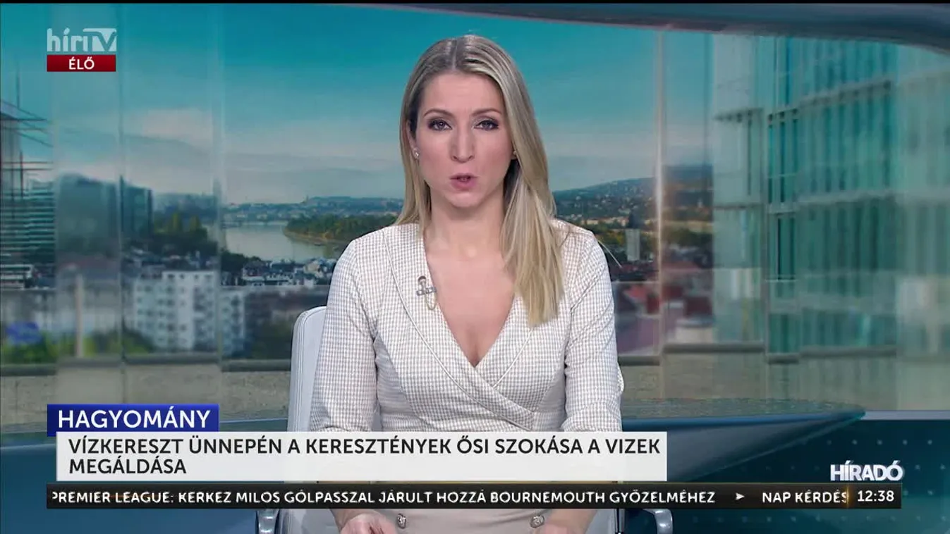 Vízkereszt ünnepén a keresztények ősi szokása a vizek megáldása