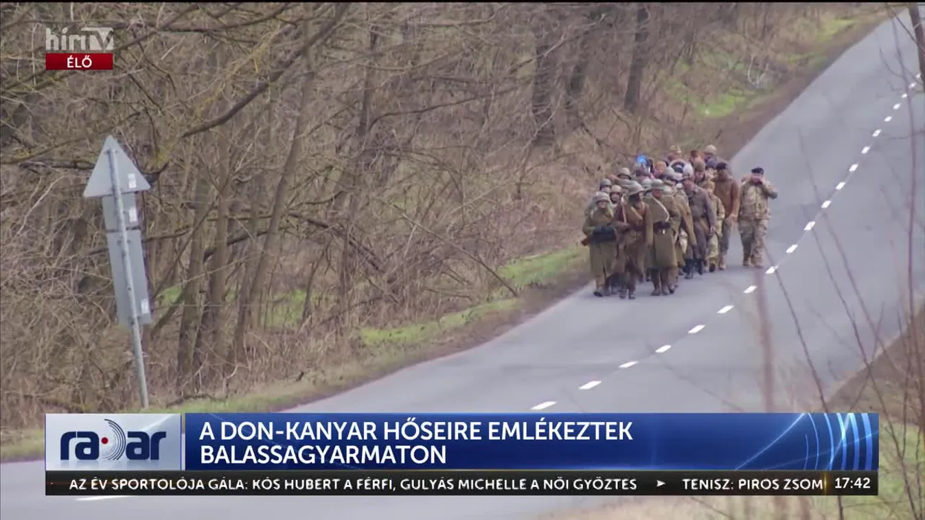 Radar - A Don-kanyar hőseire emlékeztek Balassagyarmaton