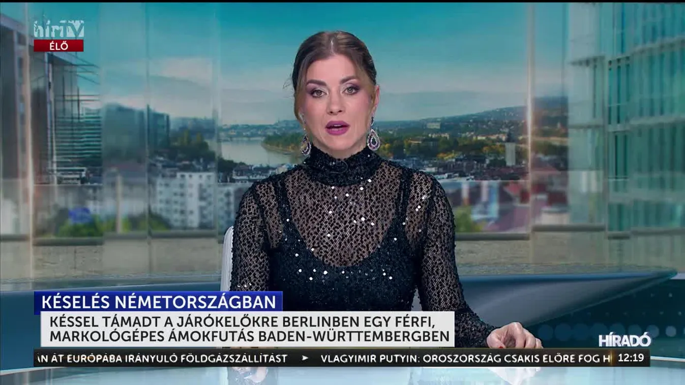 Késsel támadt járókelőkre egy férfi Berlinben