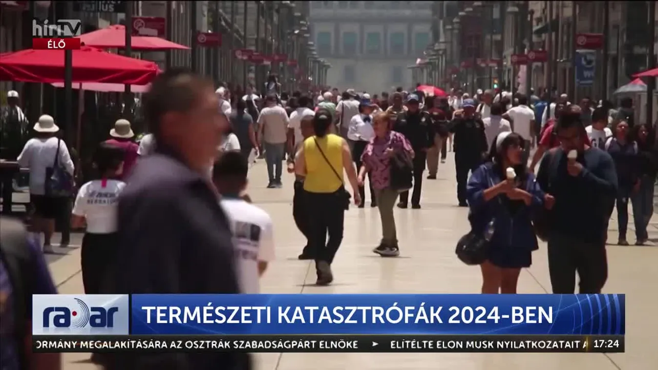 Radar - Természeti katasztrófák 2024-ben
