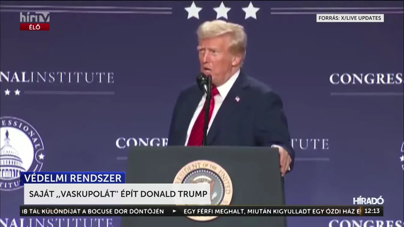SAJÁT ,,VASKUPOLÁT'' ÉPÍT DONALD TRUMP