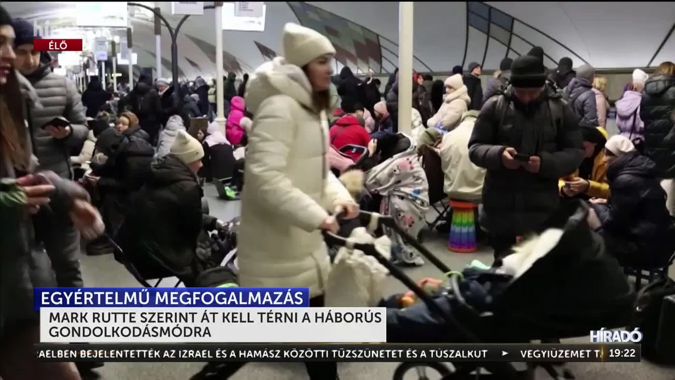 Mark Rutte szerint át kell térni a háborús gondolkodásmódra