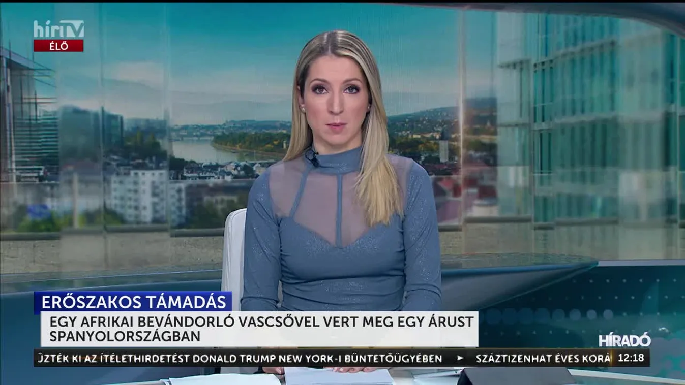 EGY AFRIKAI BEVÁNDORLÓ VASCSŐVEL VERT MEG EGY ÁRUST SPANYOLORSZÁGBAN