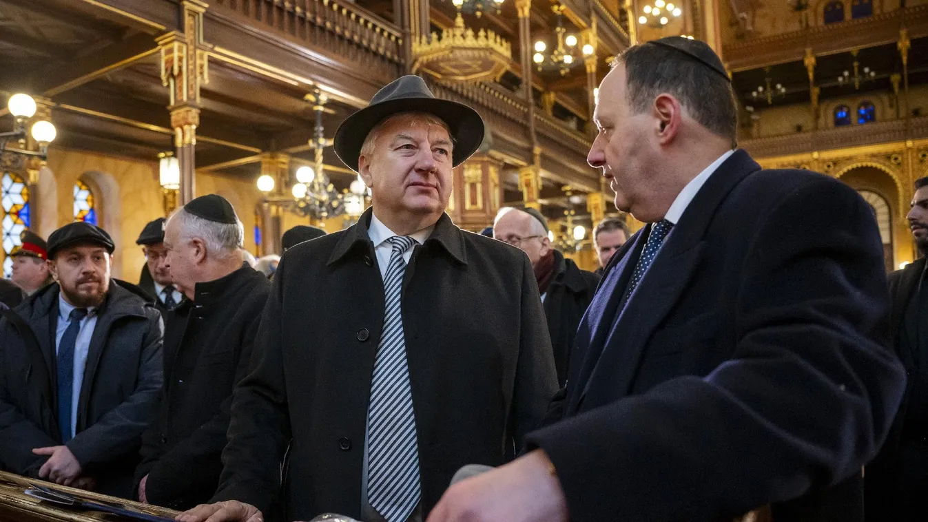 Megemlékezés a budapesti gettó felszabadításának 80. évfordulója alkalmából