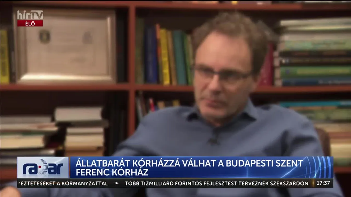 Radar - Állatbarát kórházzá válhat a budapesti Szent Ferenc Kórház (2025-01-28)