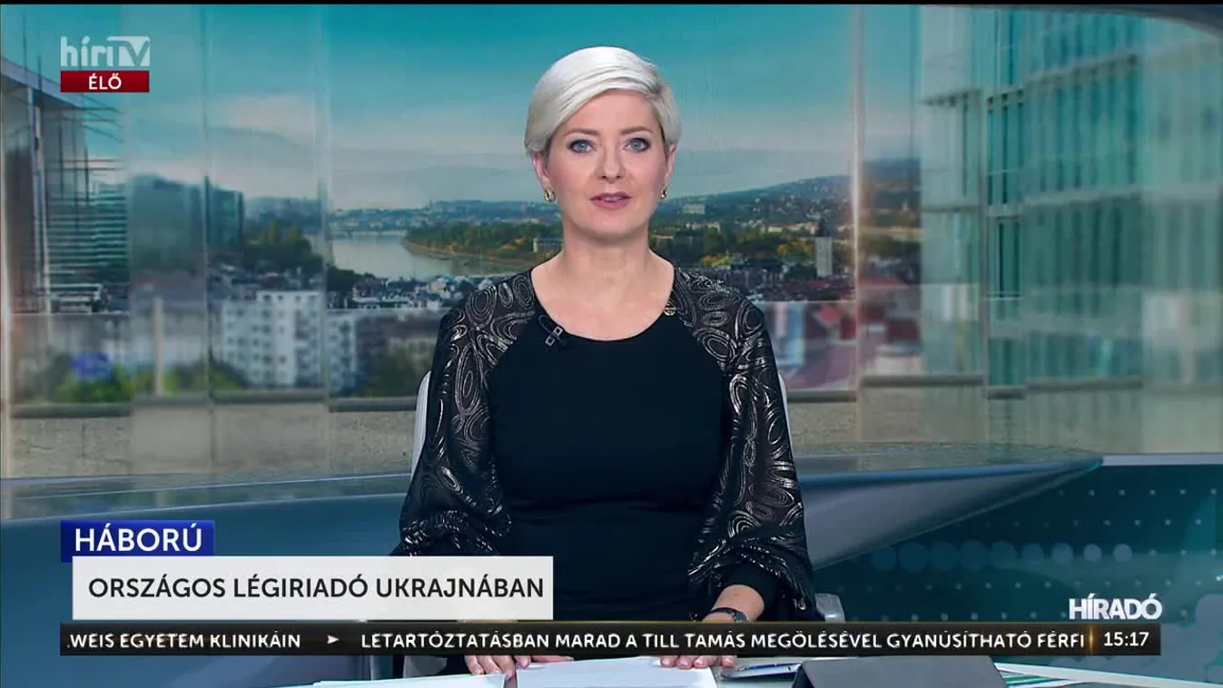 Országos légiriadó Ukrajnában