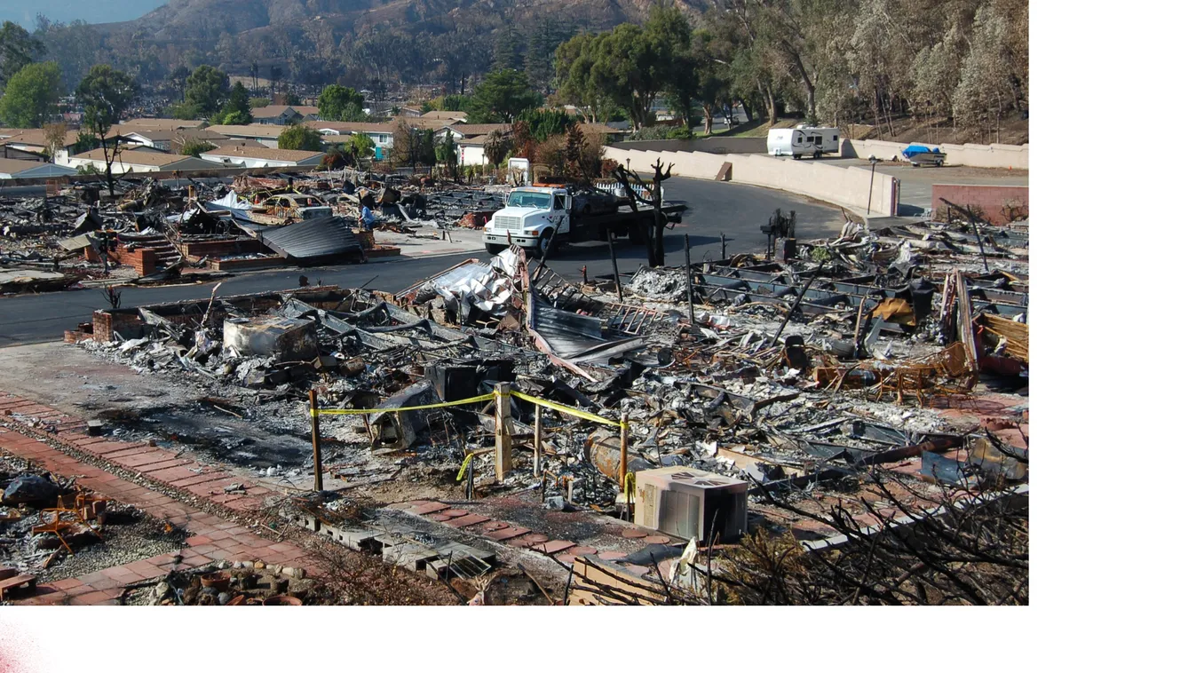 Rengeteg épület, köztük hírességek villái is leégtek Los Angelesben és környékén + videó