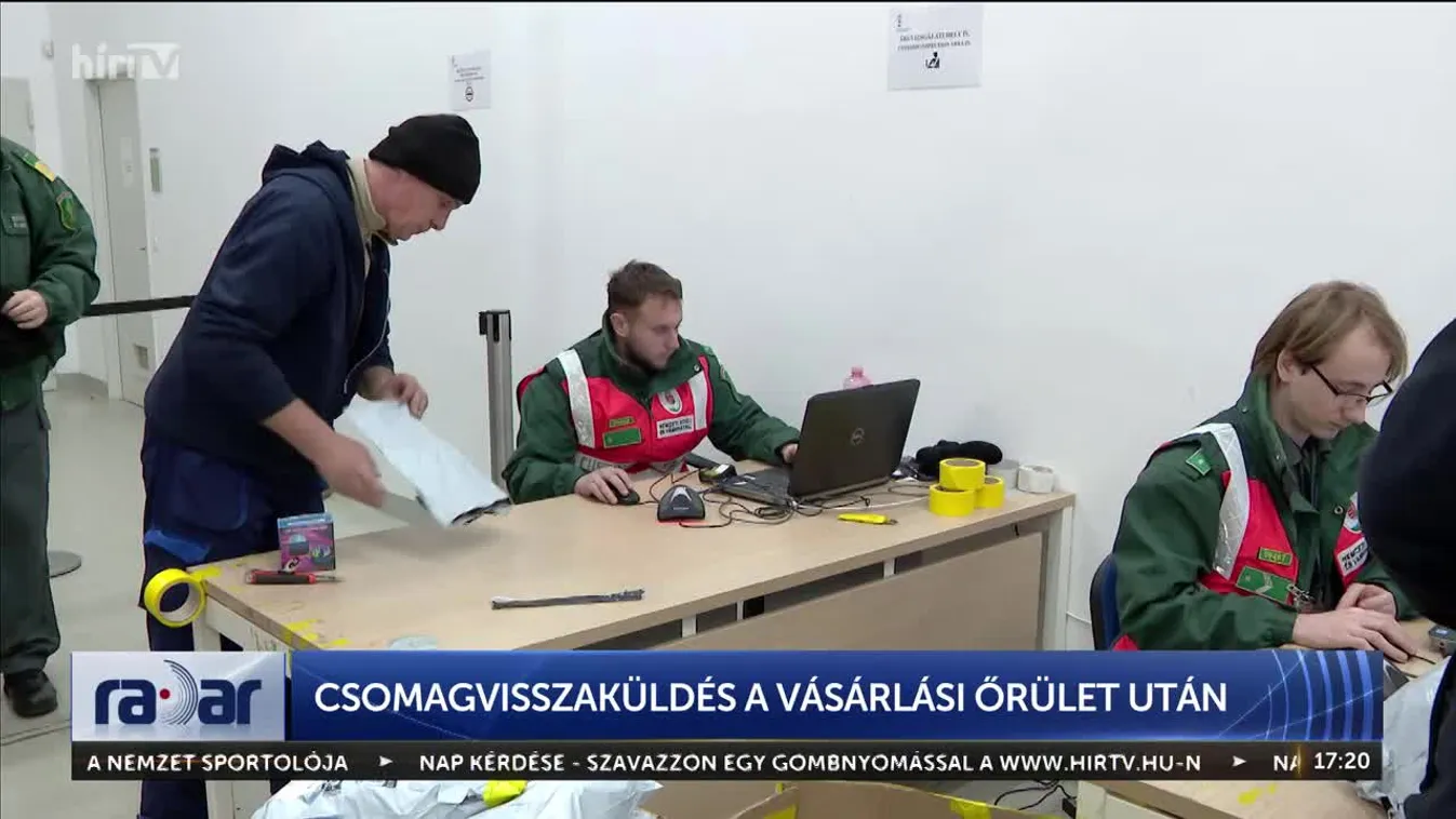 Radar - Csomagvisszaküldés a vásárlási őrület után