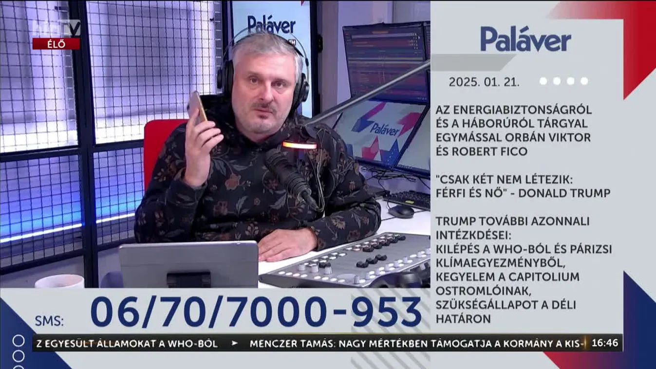 Paláver: Csak két nem létezik: férfi és nő - Donald Trump