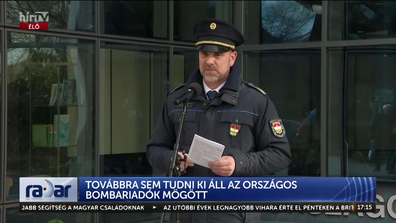 Radar - Továbbra sem tudni ki áll az országos bombariadók mögött (2025-01-24)
