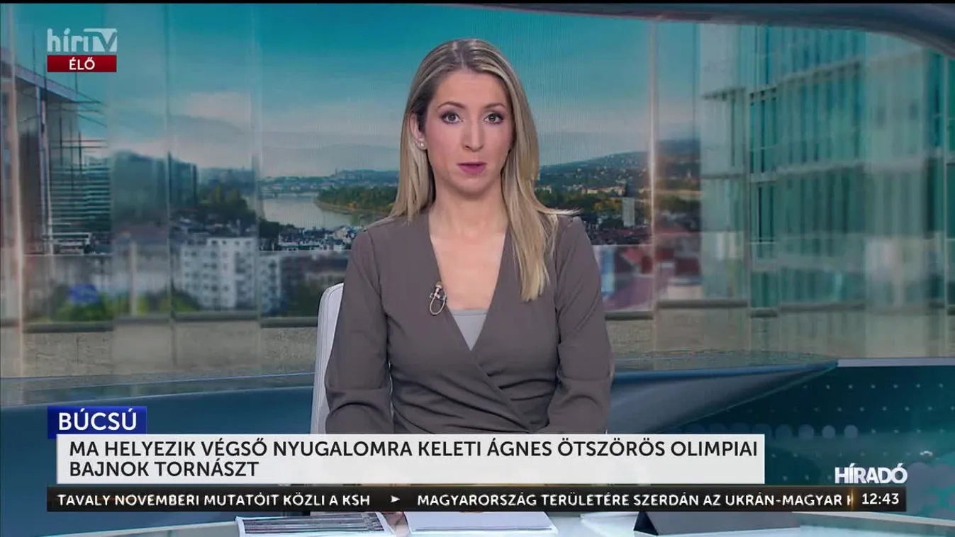 Végső nyugalomra helyezik Keleti Ágnest