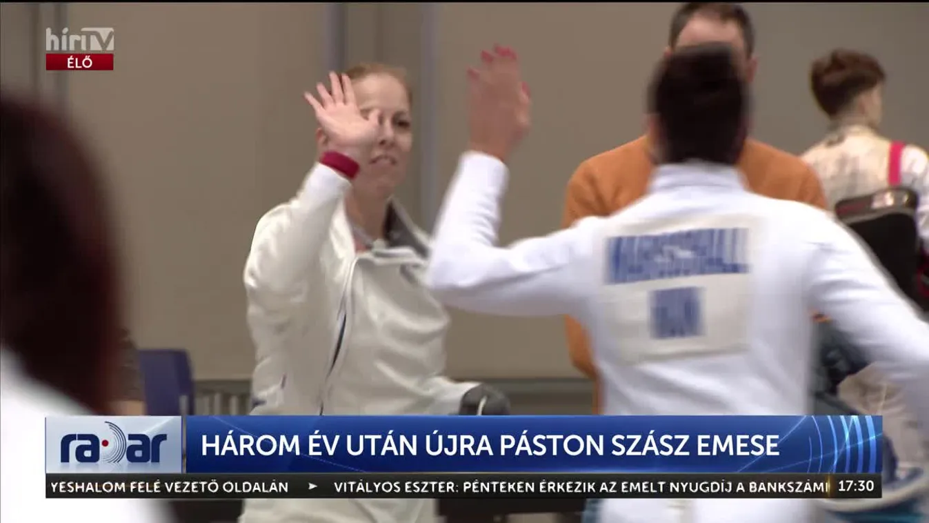 Radar - Három év után újra páston Szász Emese