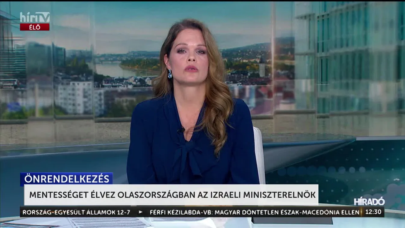 Mentességet élvez Olaszországban az izraeli miniszterelnök