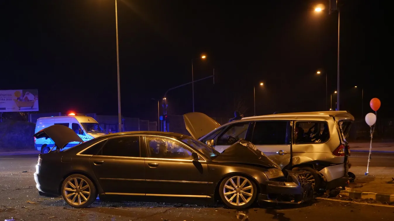 Büntetőeljárást indított a rendőrség a hajnalban Budapesten történt baleset ügyében