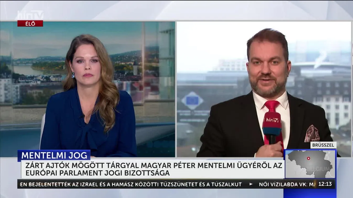 Zárt ajtók mögött tárgyal Magyar Péter mentelmi ügyéről az Európai Parlament Jogi Bizottsága