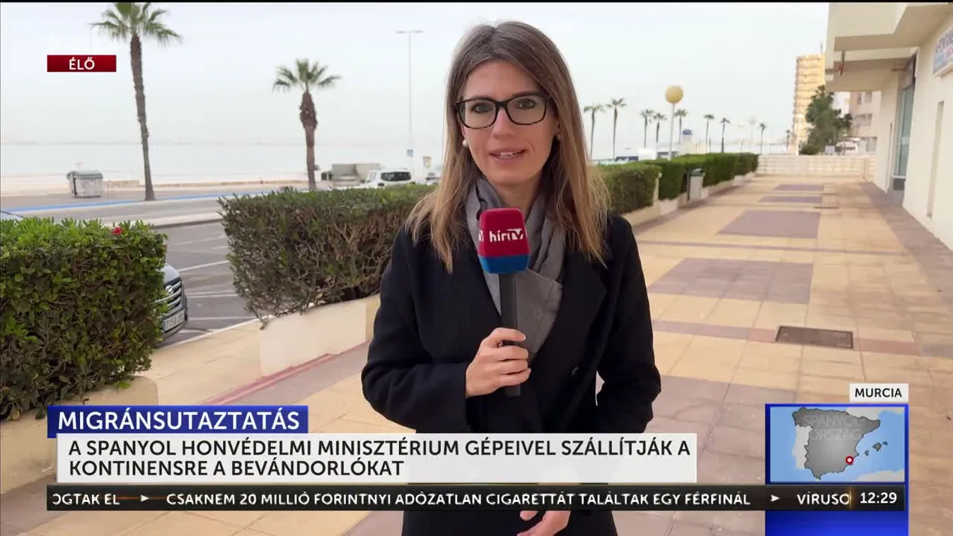 A SPANYOL HONVÉDELMI MINISZTÉRIUM GÉPEIVEL SZÁLLÍTJÁK A KONTINENSRE A BEVÁNDORLÓKAT