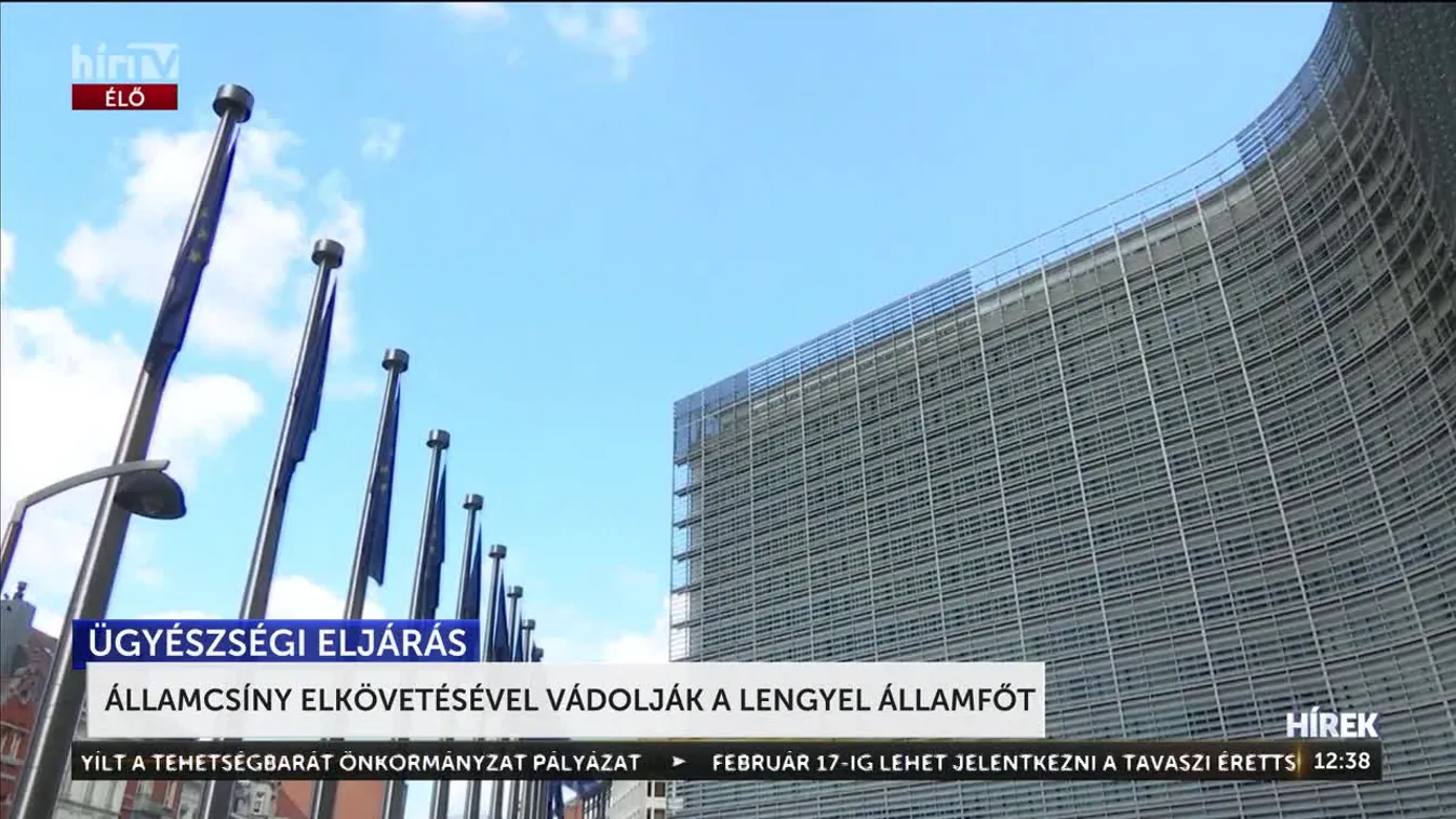 ÁLLAMCSÍNY ELKÖVETÉSÉVEL VÁDOLJÁK A LENGYEL ÁLLAMFŐT