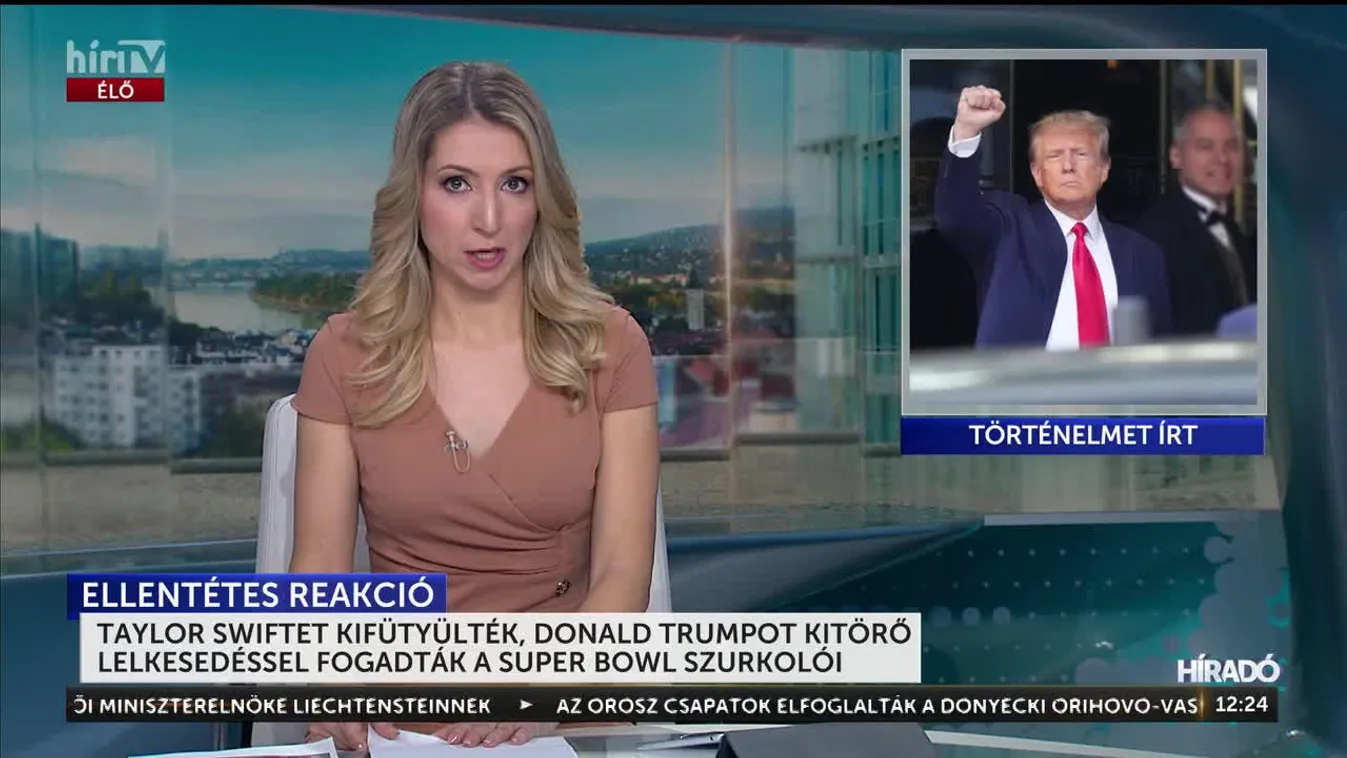 Taylor Swiftet kifütyülték, Donald Trumpot kitörő lelkesedéssel fogadták a Super Bowl szurkolói